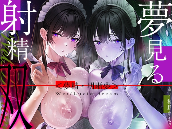 Cover of 【6時間海馬コントロール】夢見る射精・双～漏らすように発射する夢精で甘くずーっと続く快感をアナタに～【双子の催眠で明晰夢】