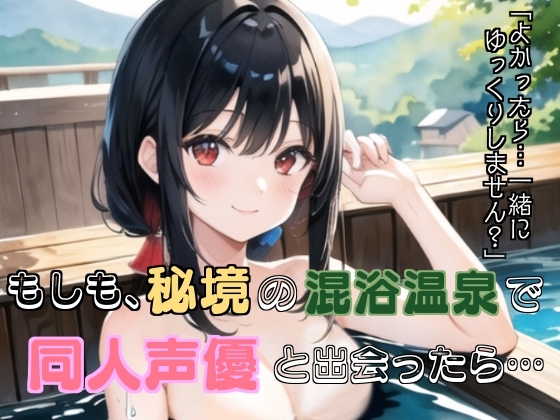 Cover of もしも、秘境の混浴温泉で同人声優と出会ったら…