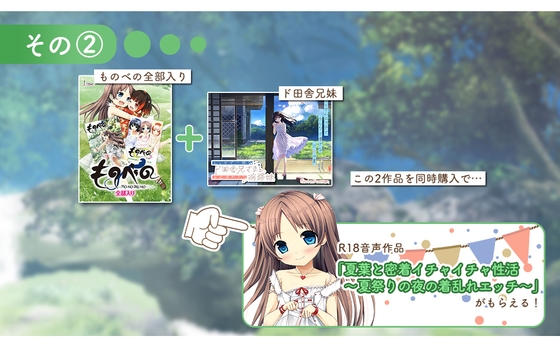 Cover of 【ド田舎兄妹購入特典02】夏葉と密着イチャイチャ性活～夏祭りの夜の着乱れエッチ～