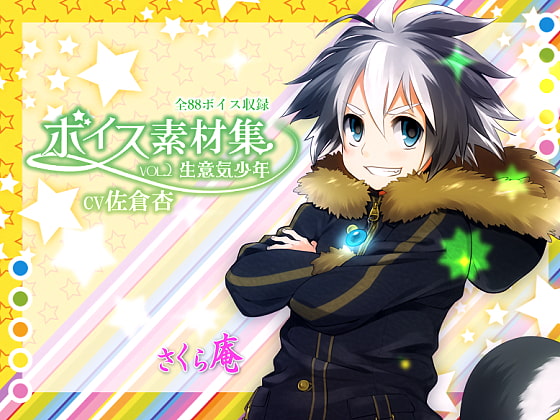 Cover of ボイス素材集vol02生意気少年